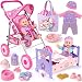 Baby Doll Stroller Set